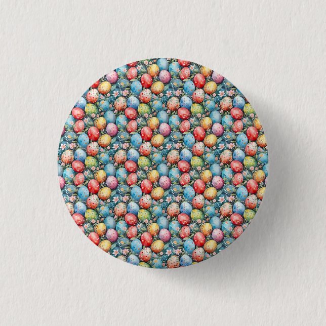 Easter Eggstravagant Delights  1 Inch Round Button (Front)
