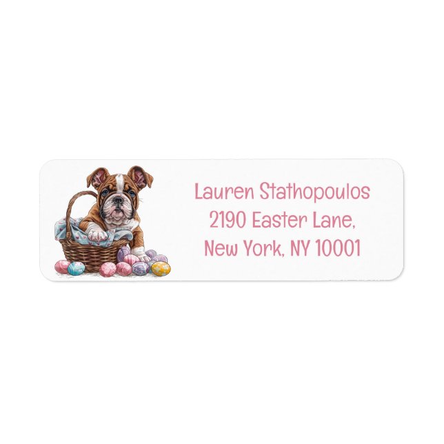 Easter English Bulldogs (Front)