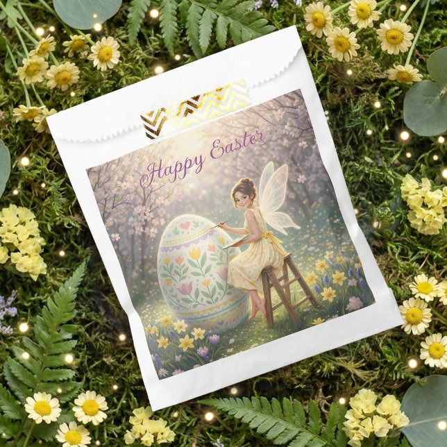 Easter Fairy Painting Egg Spring Favour Bag (Creator Uploaded)