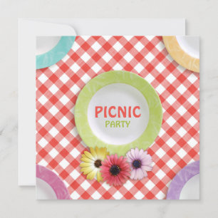 Easter Family Reunion Picnic Party Invitation