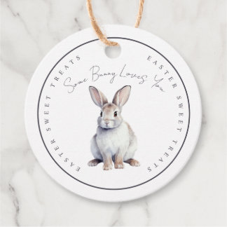 Easter Favor Tags Some Bunny Loves You