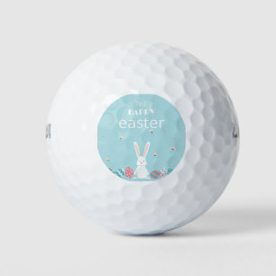 Easter Festival Theme cute bunny Design Golf Balls