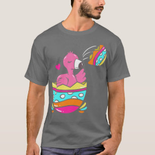 Easter Flamingo Clothing Cute Bunny Lover Gift T-Shirt