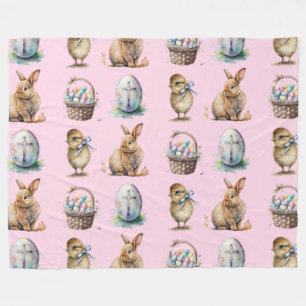 Easter Fleece Blanket