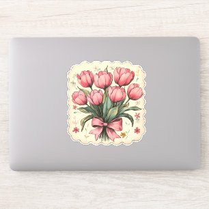 Easter Flowers Sticker