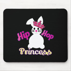 Easter For Girls Toddlers Hip Hop Princess Bunny C Mouse Pad