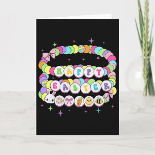 Easter Friendship Bracelet Bunny Easter Card