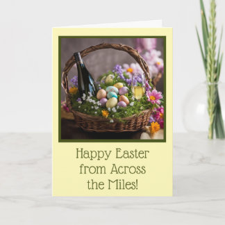 Easter From Across the Miles Humorous Easter  Card