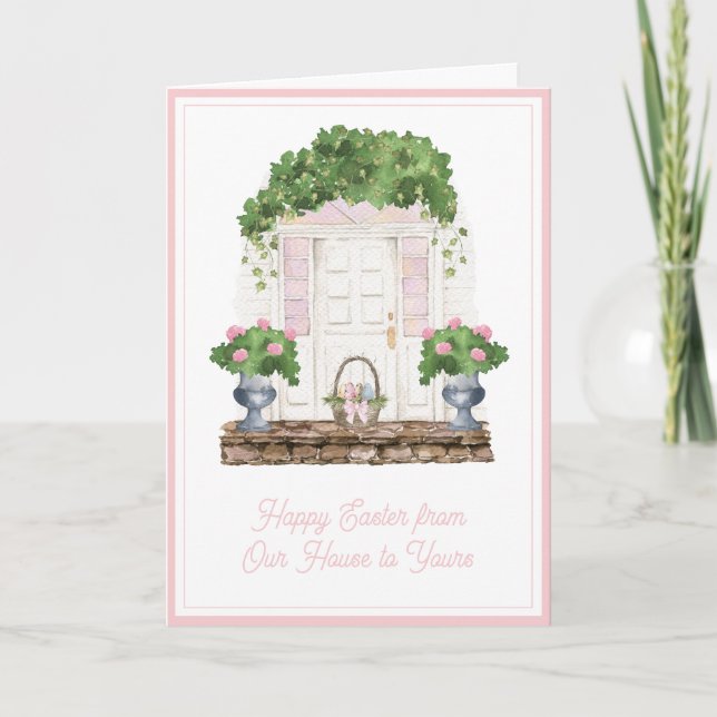 Easter Front Door Card (Front)
