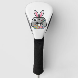 Easter Gaming Controller Bunny Ears Boys Kids Yout Golf Head Cover