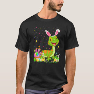 Easter Gecko Bunny Egg Hunting Gecko Easter Sunday T-Shirt