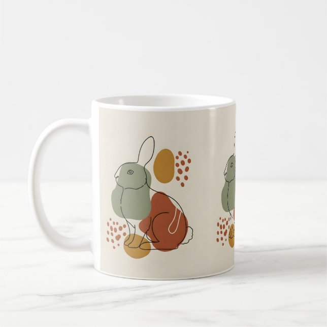 Easter gift Mug bunny (Left)