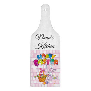 Easter Glass Cutting Board
