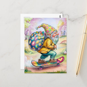 Easter Gnome Postcard