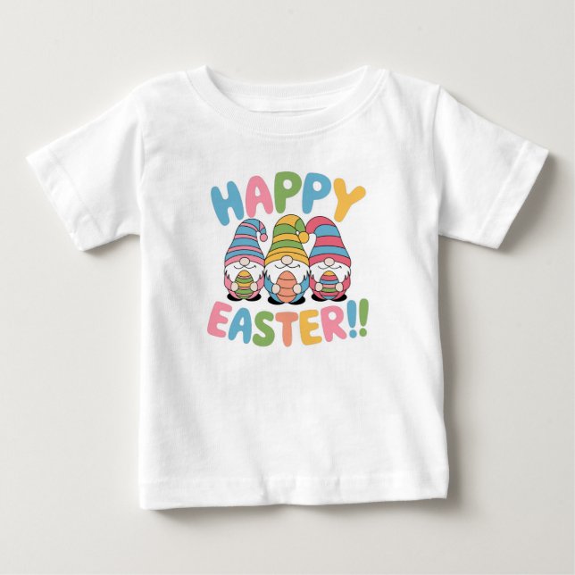 Easter Gnomes Baby T-Shirt (Front)