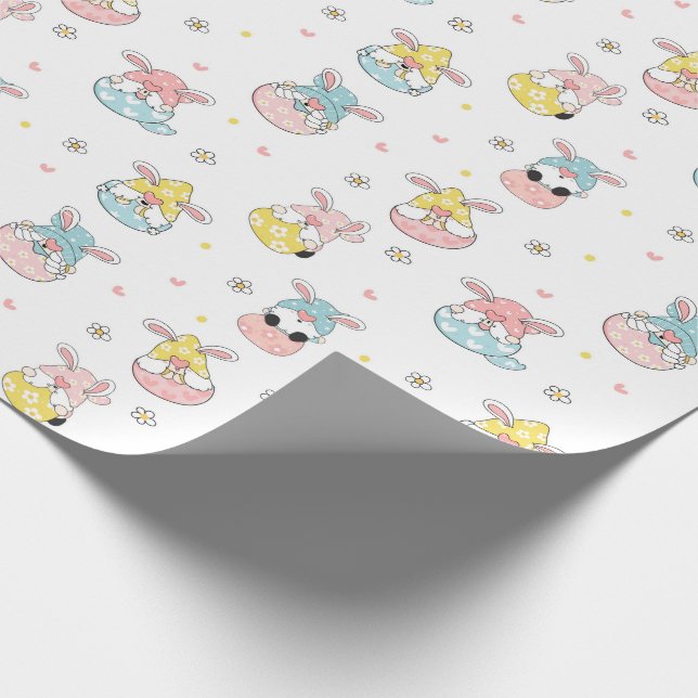 Easter Gnomes Easter Wrapping Paper (Corner)