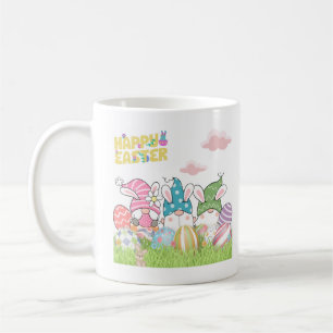 Easter Gnomes with Easter Eggs Mug