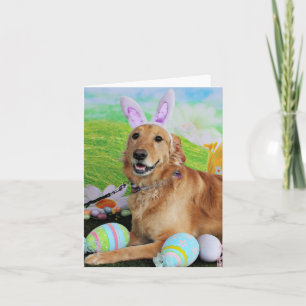 Easter - Golden Retriever - Molly Holiday Card