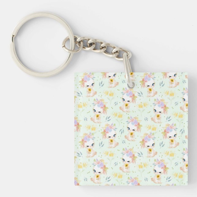 Easter Grass Keychain (Front)