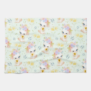 Easter Grass Kitchen Towel