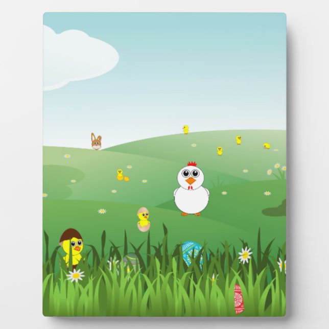 easter grass plaque (Front)