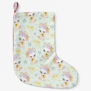 Easter Grass Small Christmas Stocking