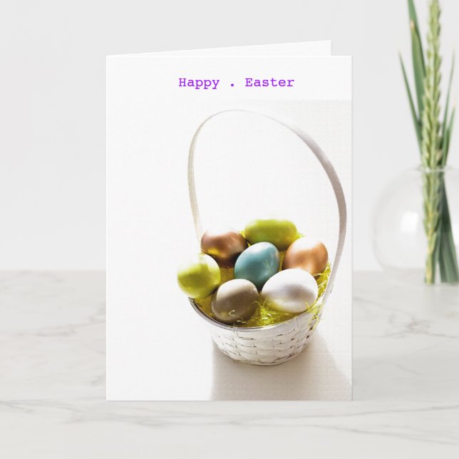 Easter Greeting Card (Front)