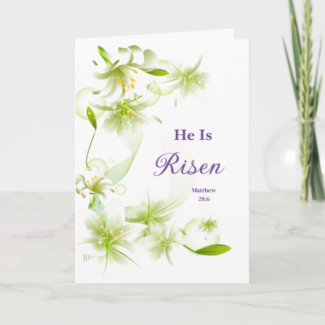 Easter Greeting Card (Front)