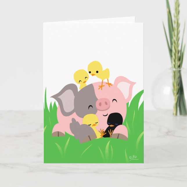 Easter greeting card (Front)