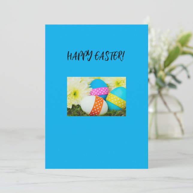 Easter Greeting Card (Standing Front)
