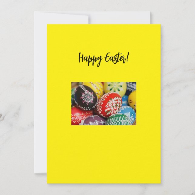 Easter Greeting Card (Front)