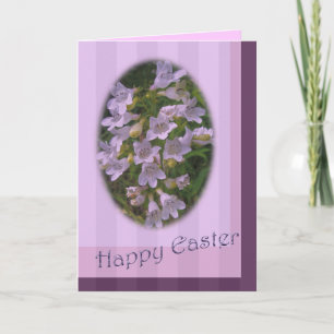 Easter Greeting Card - Foxglove Beard-Tongue