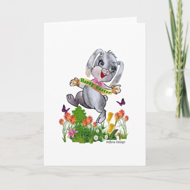 Easter Greetings Card (Front)