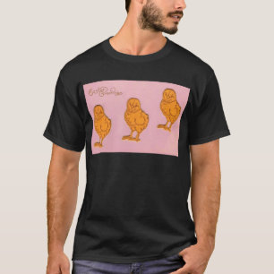 Easter Greetings Chicks Pink T-Shirt
