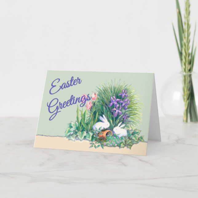 Easter Greetings - Greeting Card (Front)