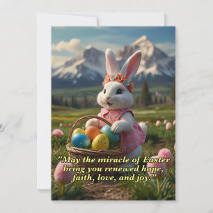 EASTER GREETINGS HOLIDAY CARD