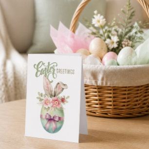 Easter Greetings Holiday Card