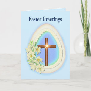 Easter Greetings Holiday Card