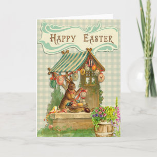 Easter Greetings Holiday Card