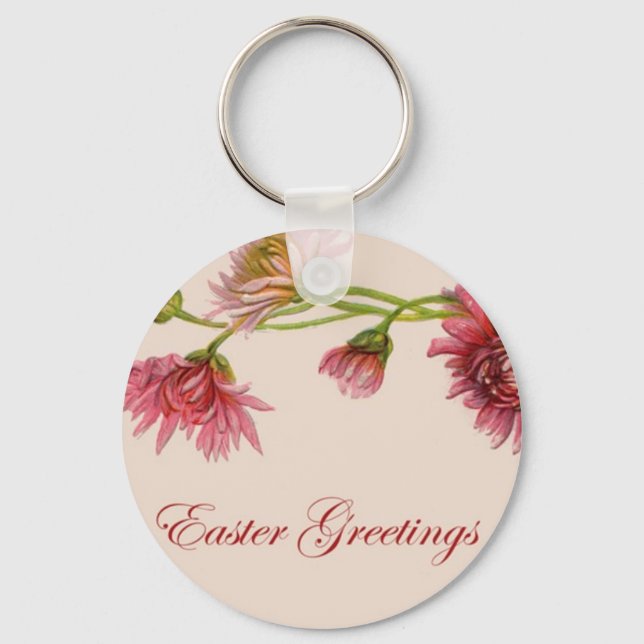 Easter Greetings Keychain (Front)