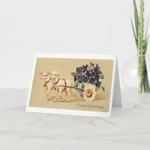Easter Greetings! Victorian Easter Greeting Card