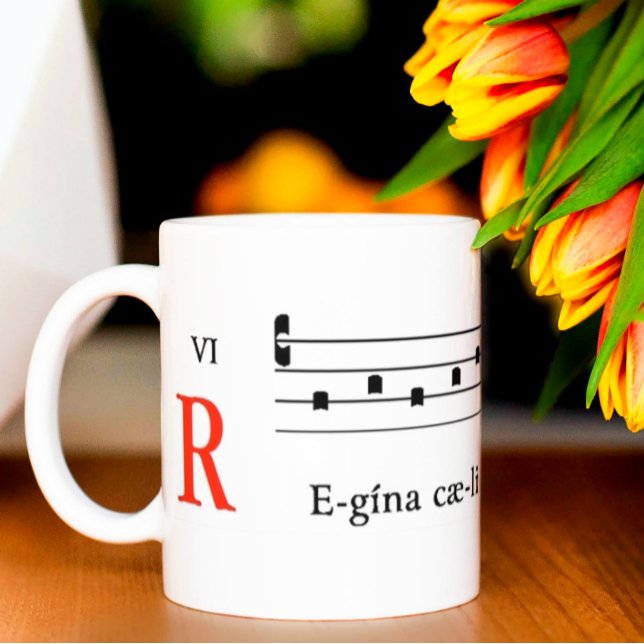 Easter Gregorian Chant Trad Catholic Latin Mass Coffee Mug (Creator Uploaded)