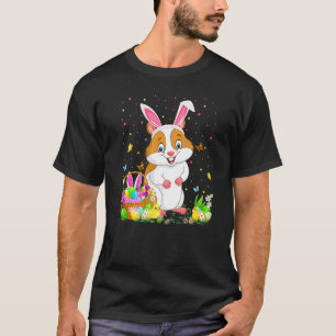 Easter Hamster Bunny Egg Hunting Hamster Easter Su T-Shirt