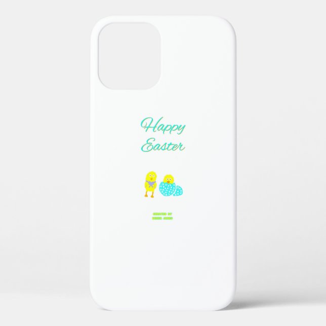 Easter Hatchlings Apple iPhone 12 Pro Case (Back)
