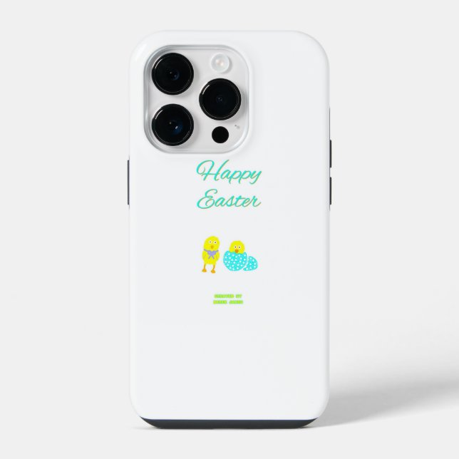 Easter Hatchlings Apple iPhone 14 Pro Case (Back)