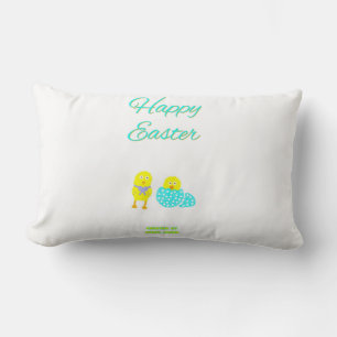 Easter Hatchlings Lumbar Pillow