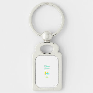 Easter Hatchlings Rectangle Keychain