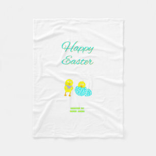 Easter Hatchlings Small Fleece Blanket