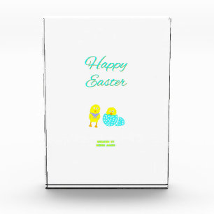 Easter Hatchlings Vertical Photo Block