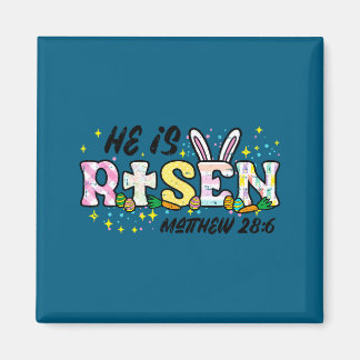 Easter he is risen matthew 28 6 christian women me magnet
